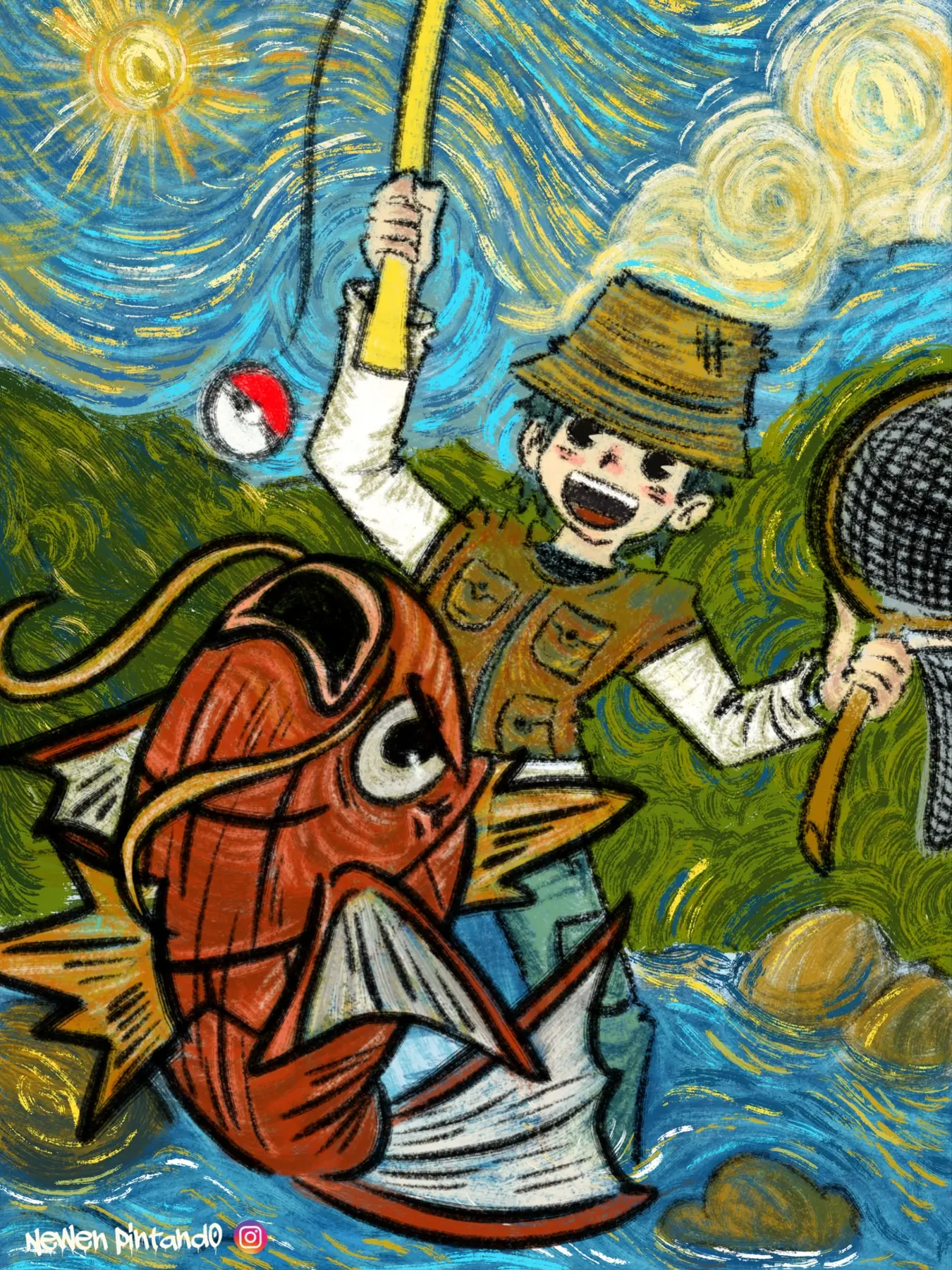 Día de pesca: Magikarp